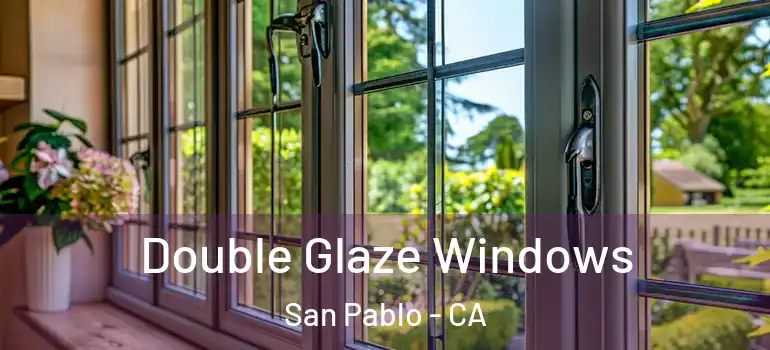  Double Glaze Windows San Pablo - CA