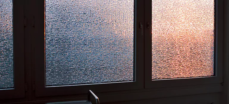 Frosted Glass Window Replacement in San Pablo, CA
