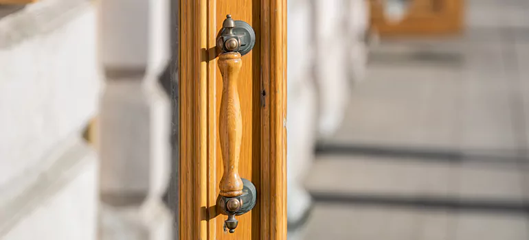 Wooden Pull Bar Installation in San Pablo, CA