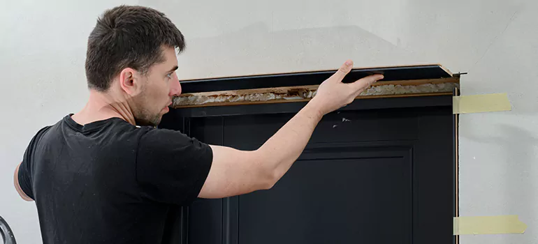 Wood Door Hole Repair in San Pablo, CA