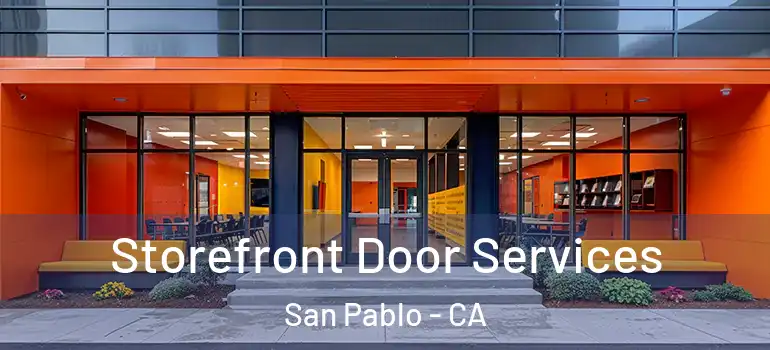  Storefront Door Services San Pablo - CA